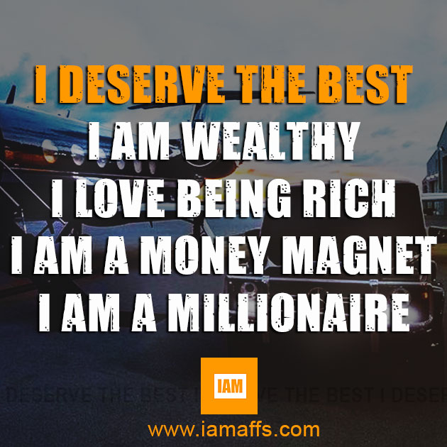 law of attraction money affirmations